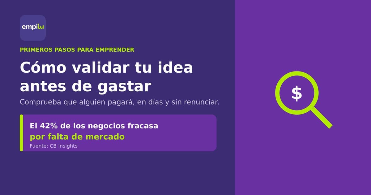 Emprendedora colombiana valida su idea de negocio con clientes antes de invertir